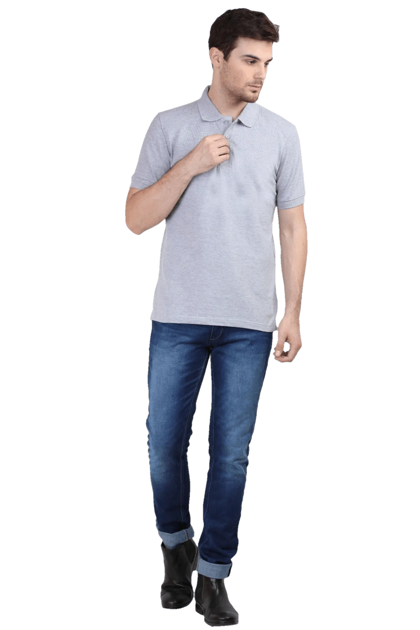 Mens Polo T Shirt - Solid