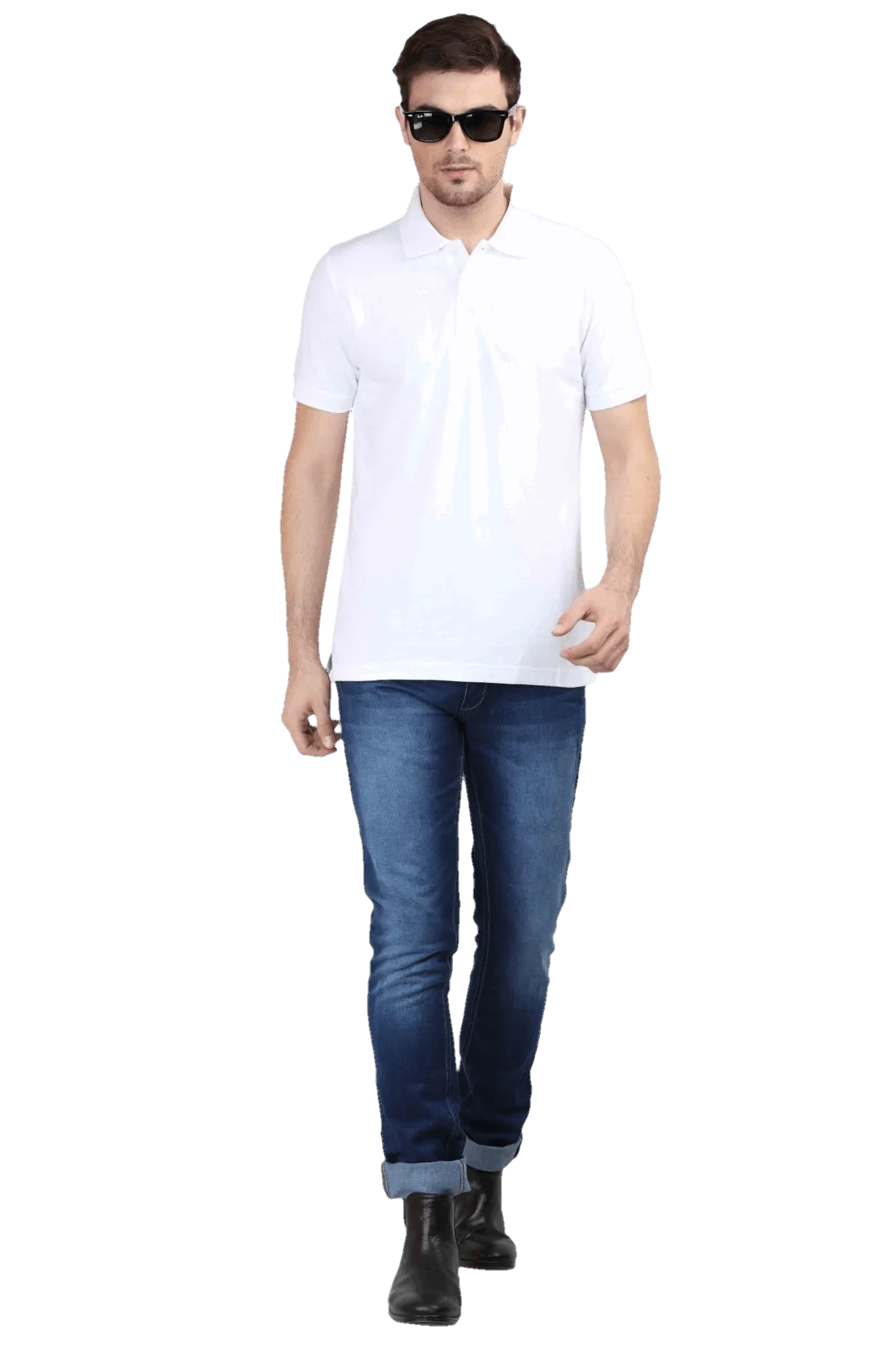 Mens Polo T Shirt - Solid