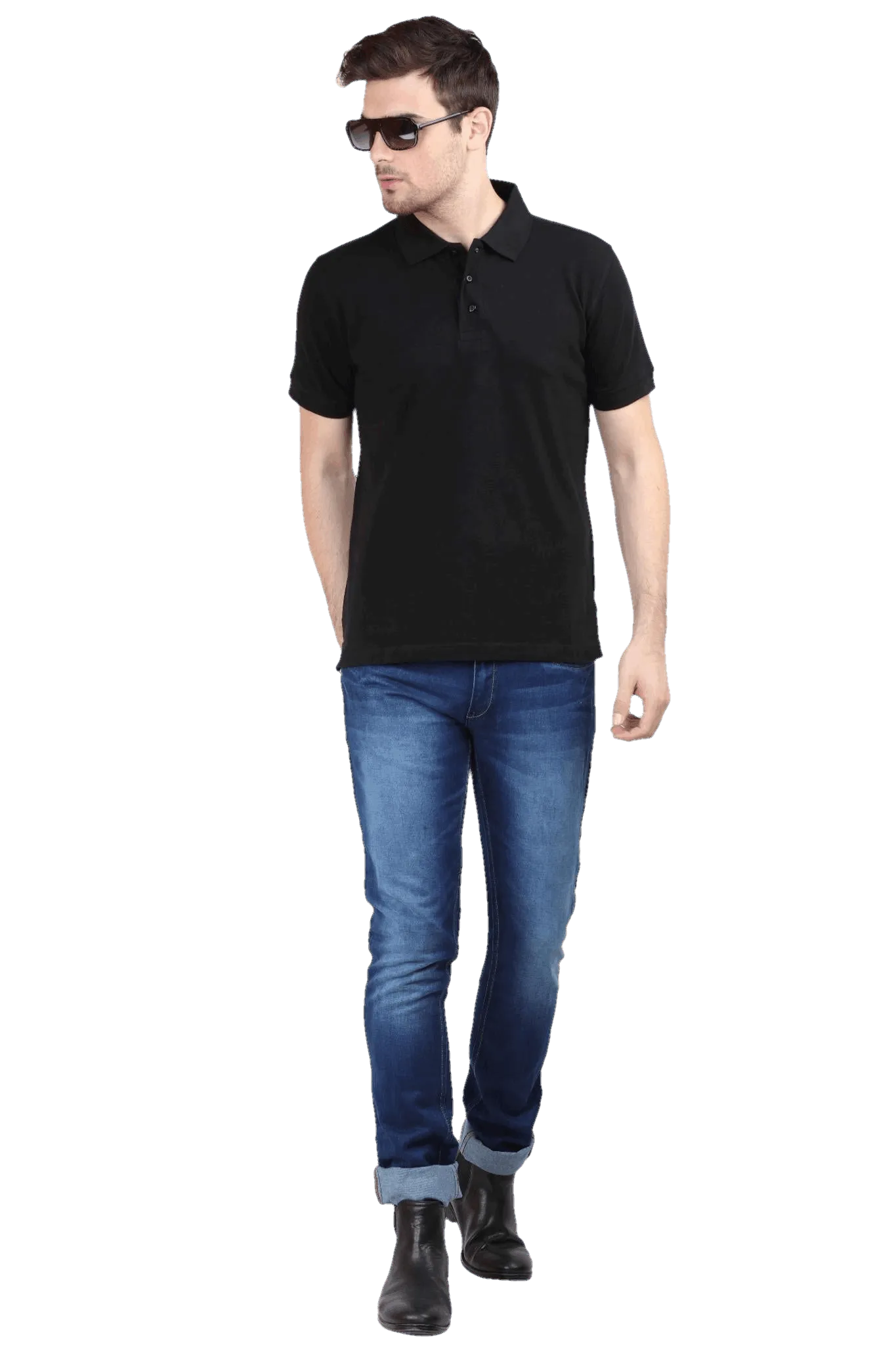 Mens Polo T Shirt - Solid