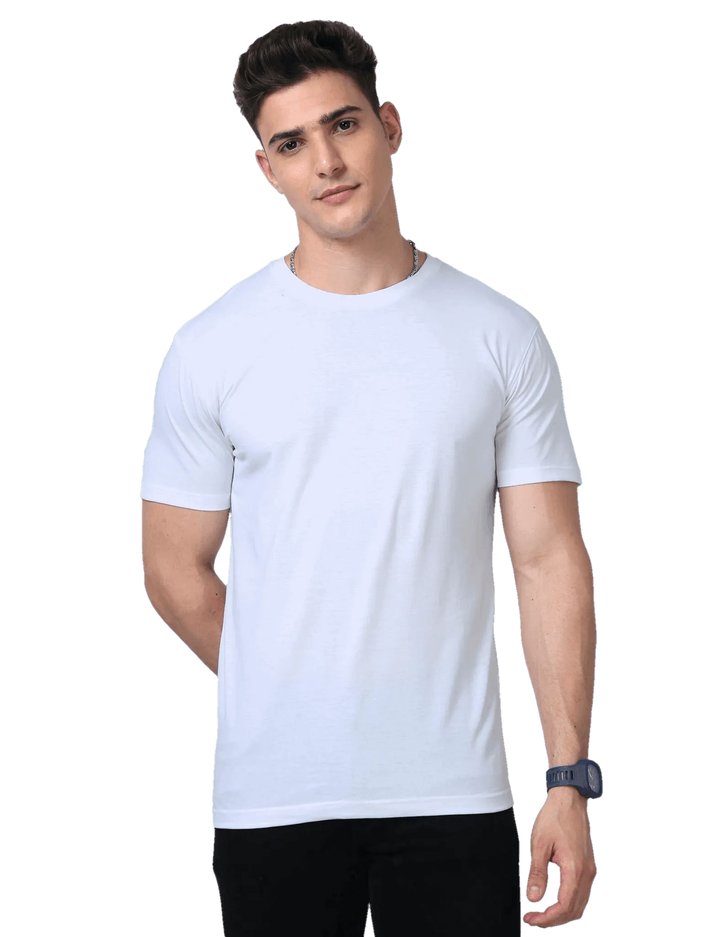 Mens Premium Blend - Half Sleeve T Shirt - Solid