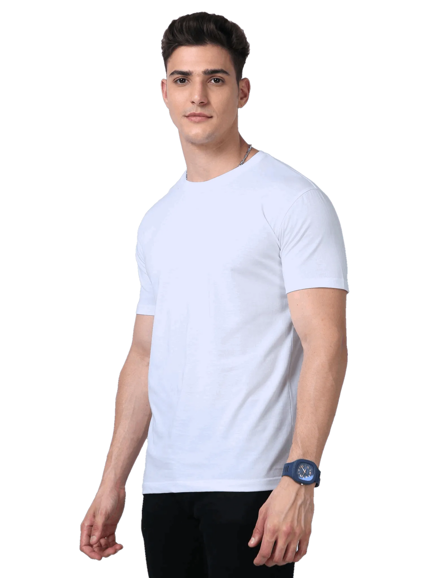 Mens Premium Blend - Half Sleeve T Shirt - Solid