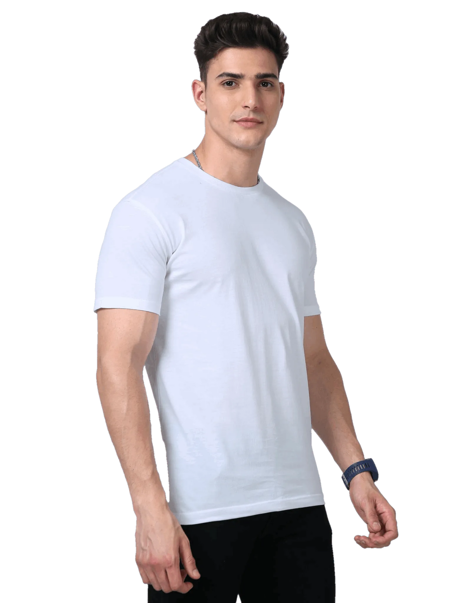 Mens Premium Blend - Half Sleeve T Shirt - Solid