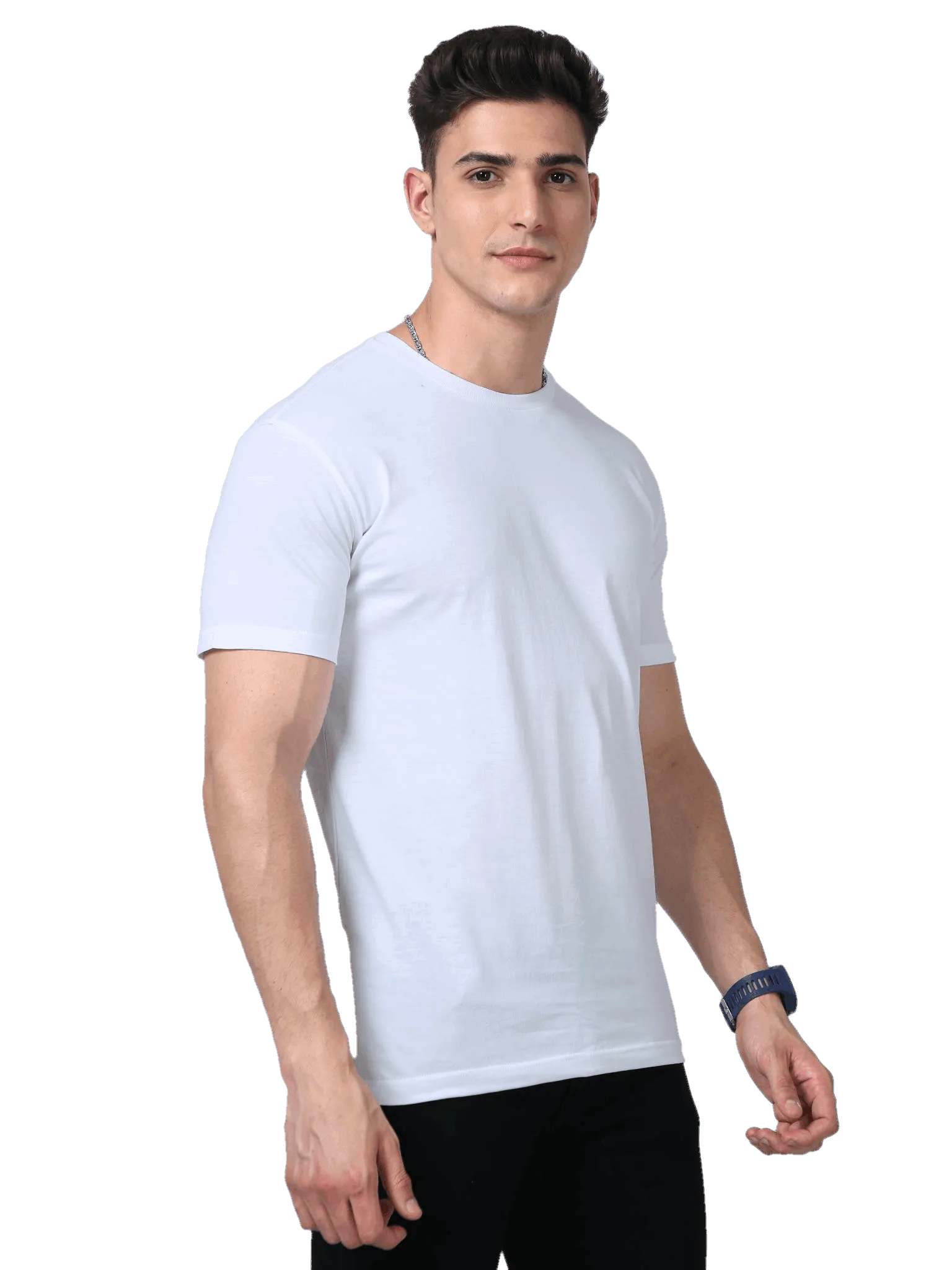 Mens Premium Blend - Half Sleeve T Shirt - Solid