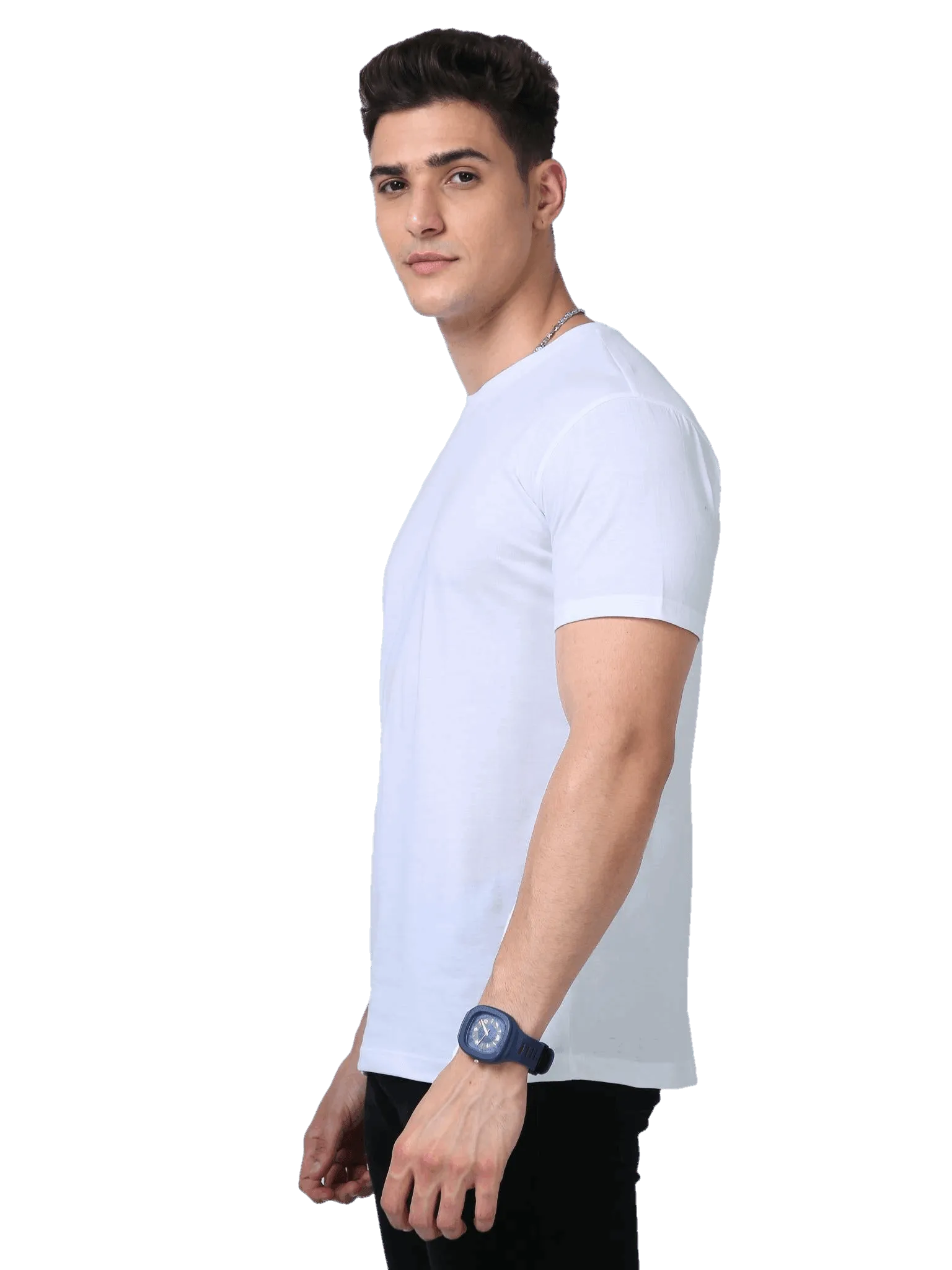 Mens Premium Blend - Half Sleeve T Shirt - Solid