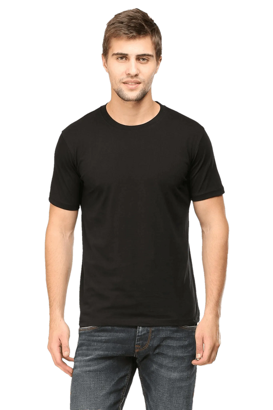 Mens Half Sleeve T Shirt - Solid