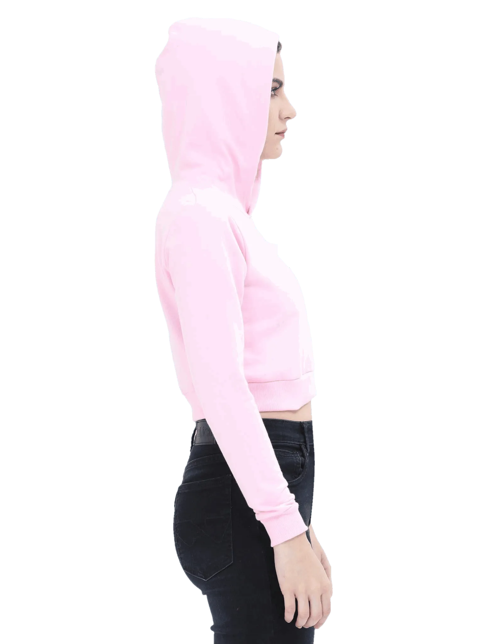 Crop Hoodie - Solid