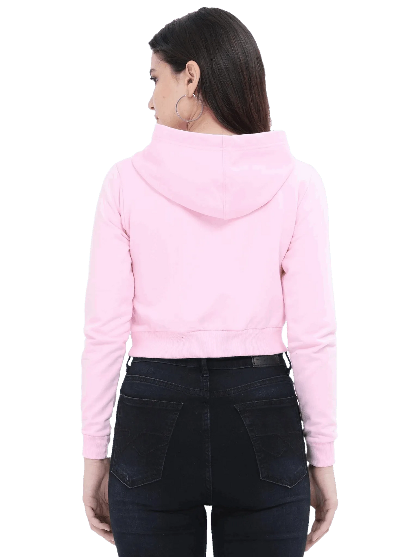 Crop Hoodie - Solid