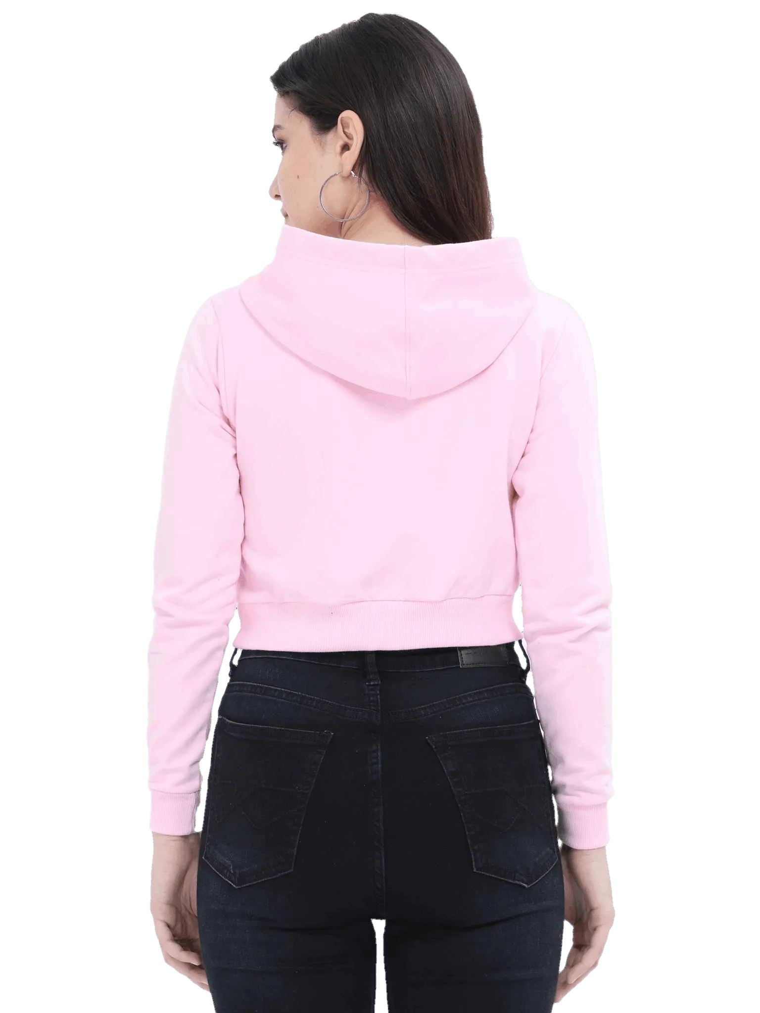 Crop Hoodie - Solid