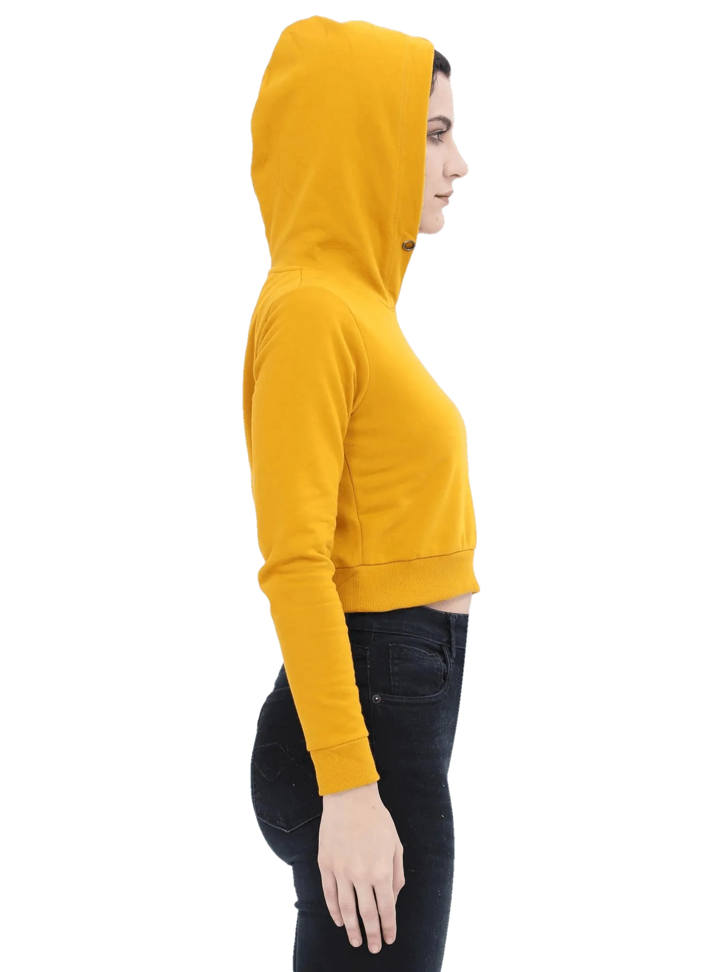 Crop Hoodie - Solid