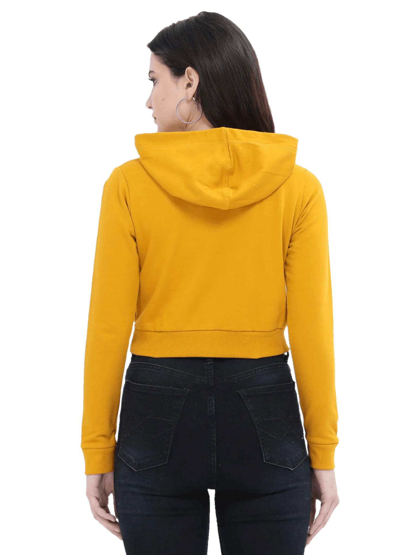 Crop Hoodie - Solid