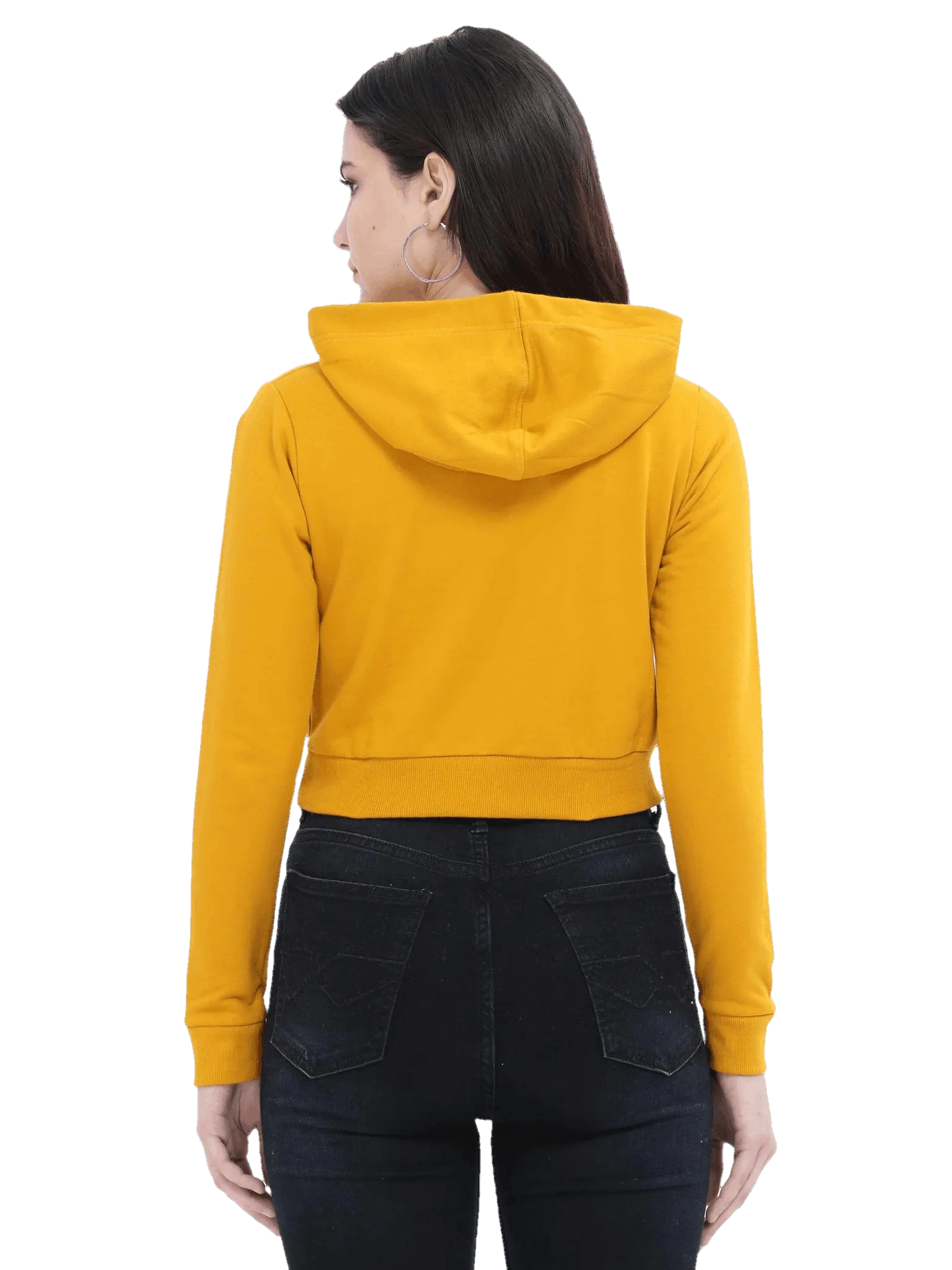 Crop Hoodie - Solid