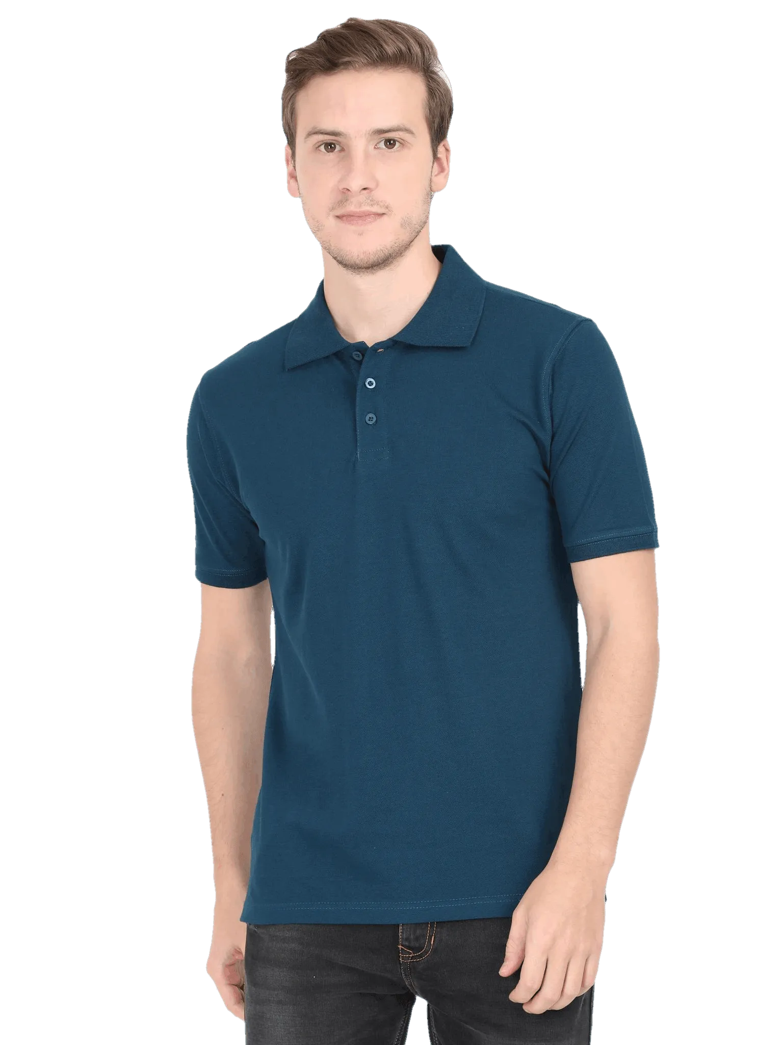 Mens Polo T Shirt - Solid