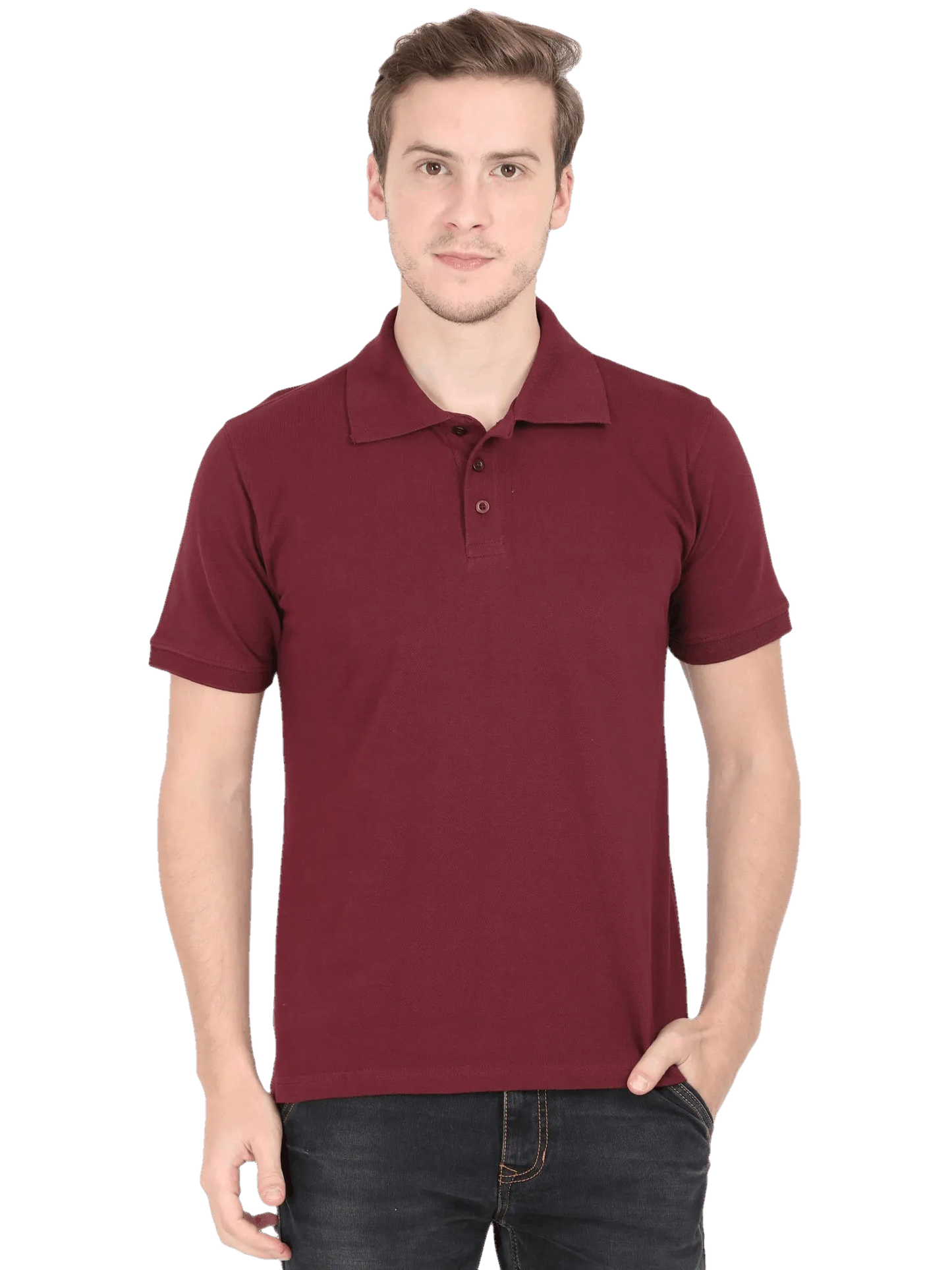 Mens Polo T Shirt - Solid