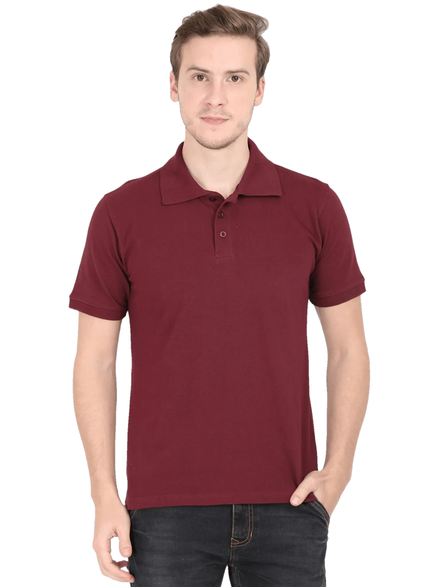 Mens Polo T Shirt - Solid