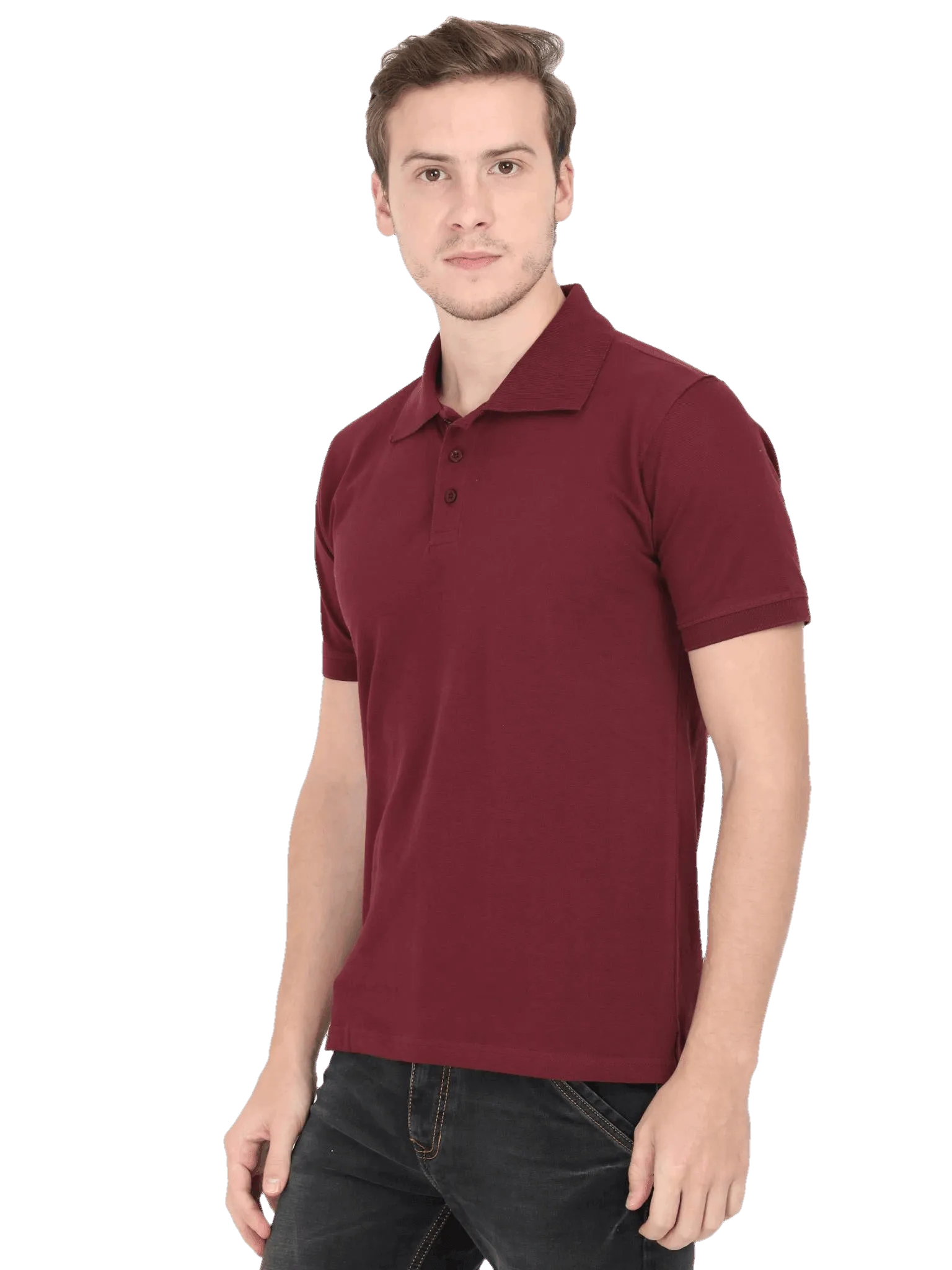 Mens Polo T Shirt - Solid