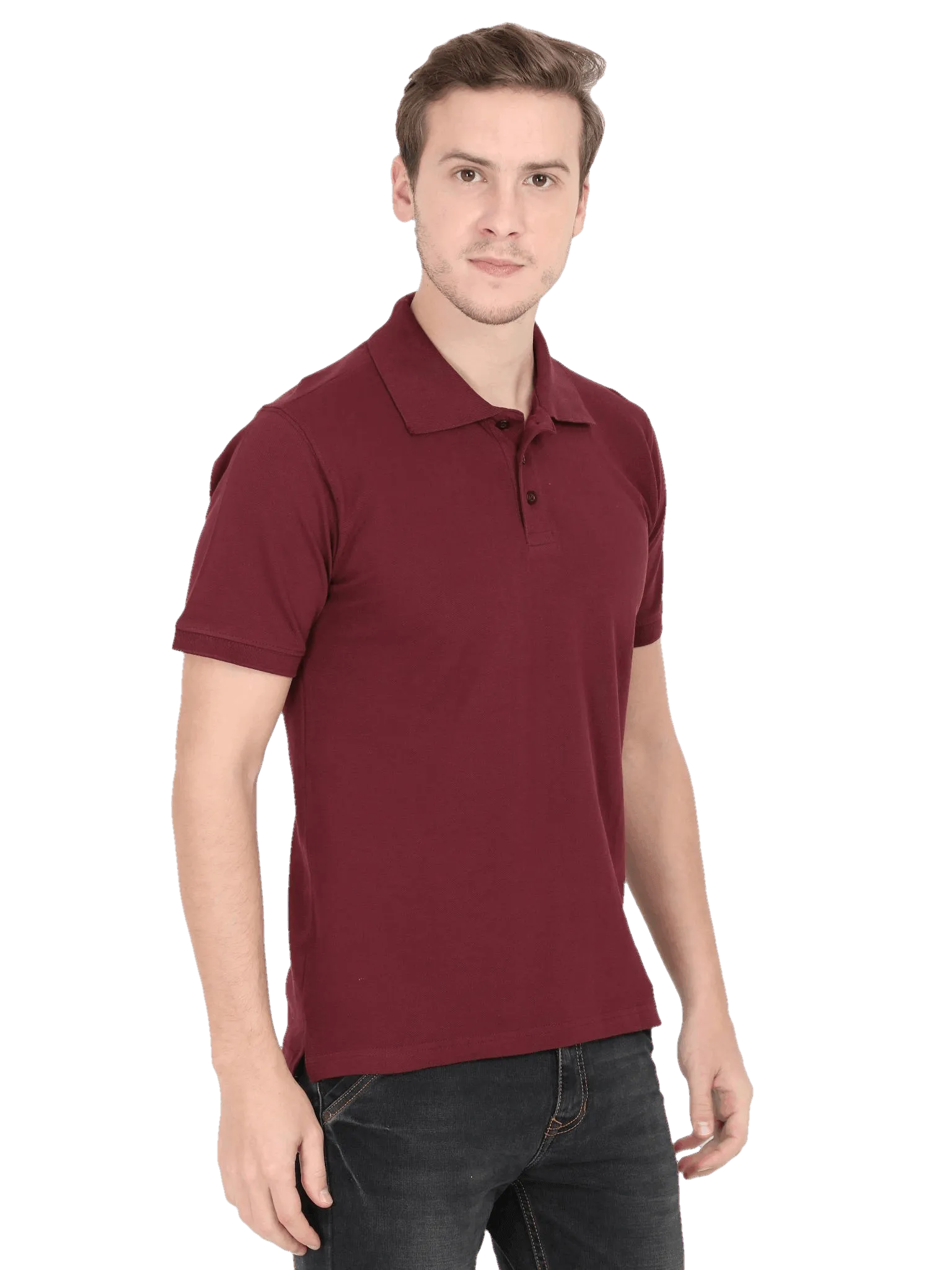 Mens Polo T Shirt - Solid