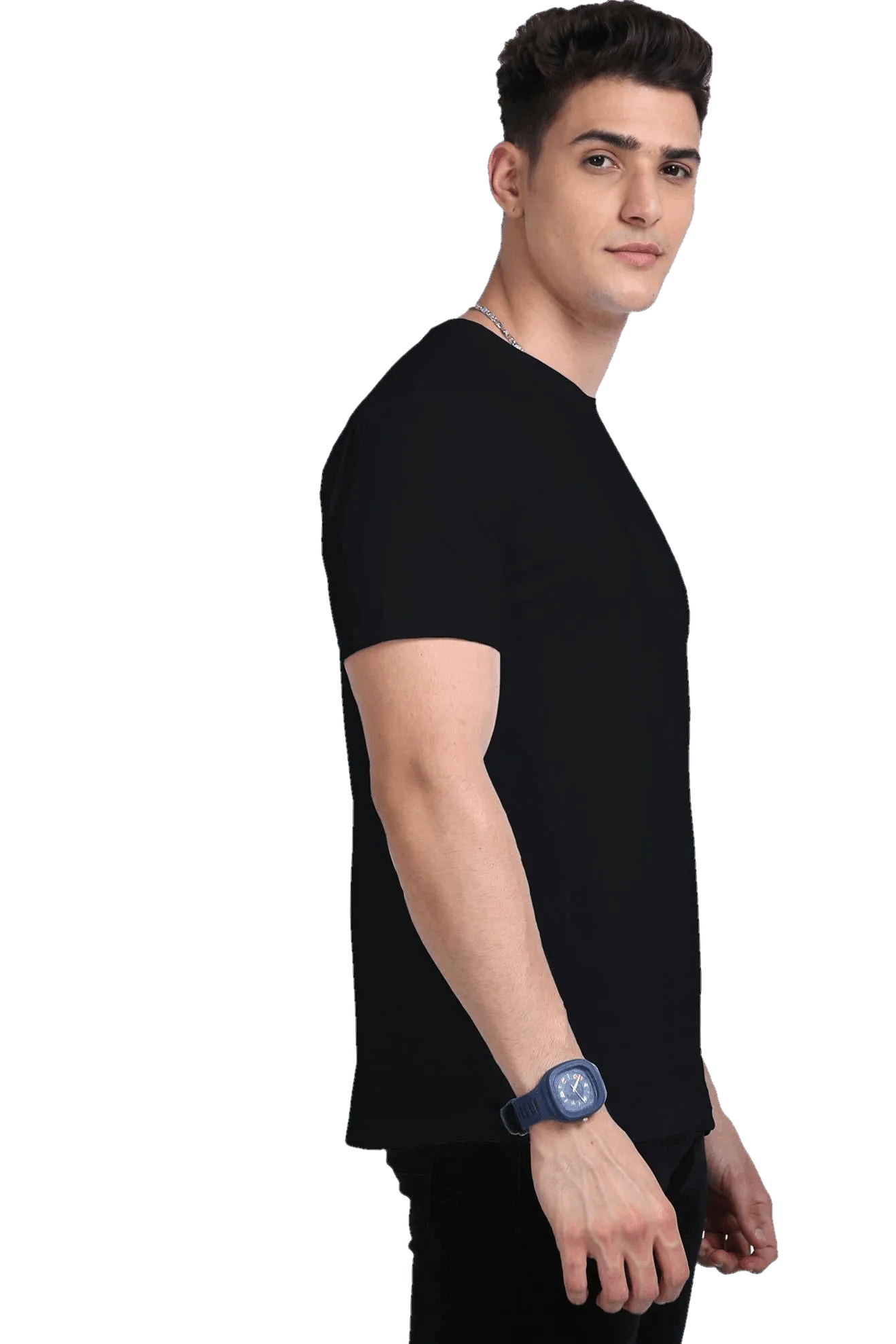 Mens Premium Blend - Half Sleeve T Shirt - Solid