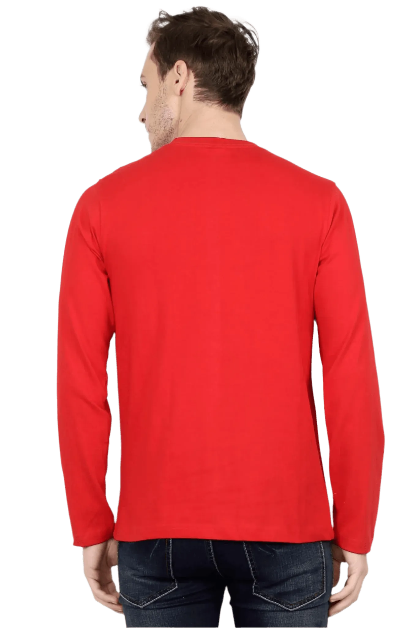 Mens Full Sleeve T Shirt - Solid