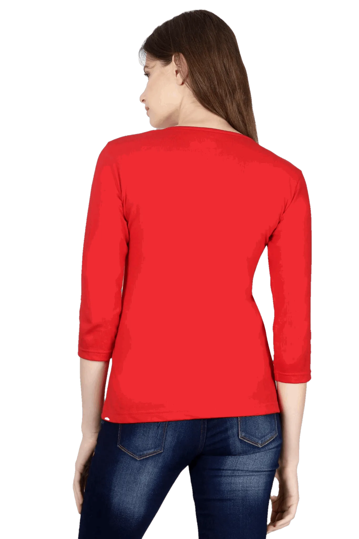 Womens Full Sleeve T Shirt - Solid