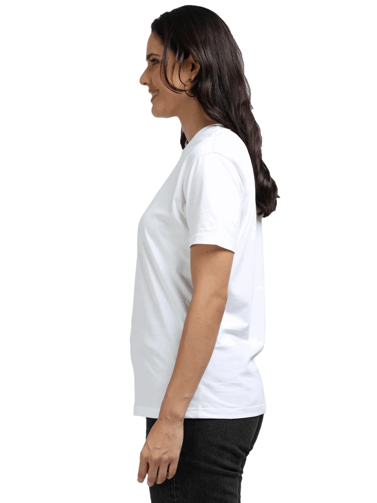 Womens Premium Blend - Half Sleeve T Shirt - Solid