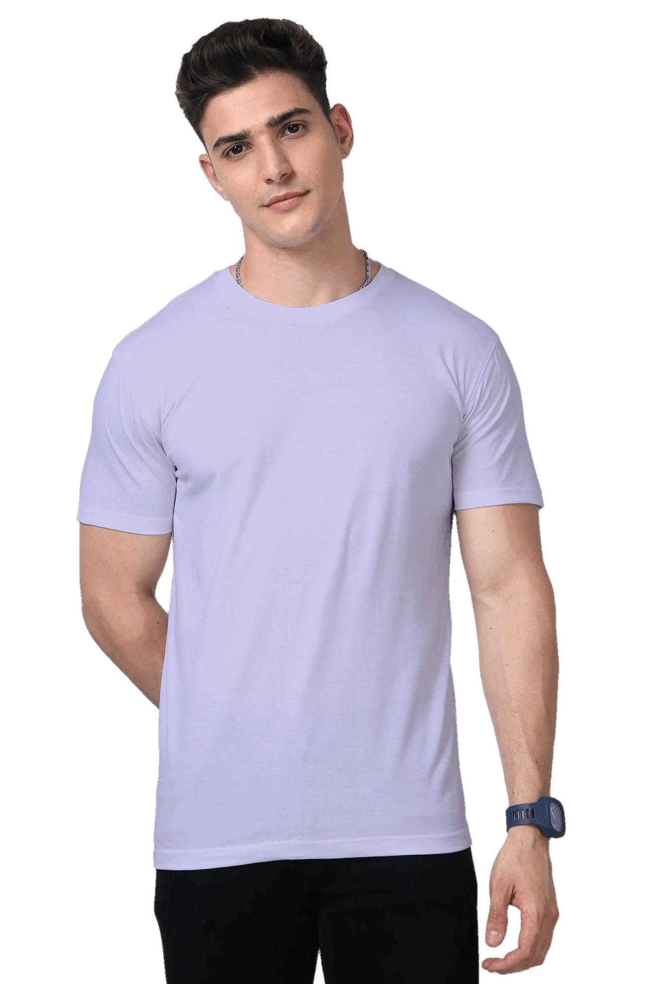 Mens Premium Blend - Half Sleeve T Shirt - Solid