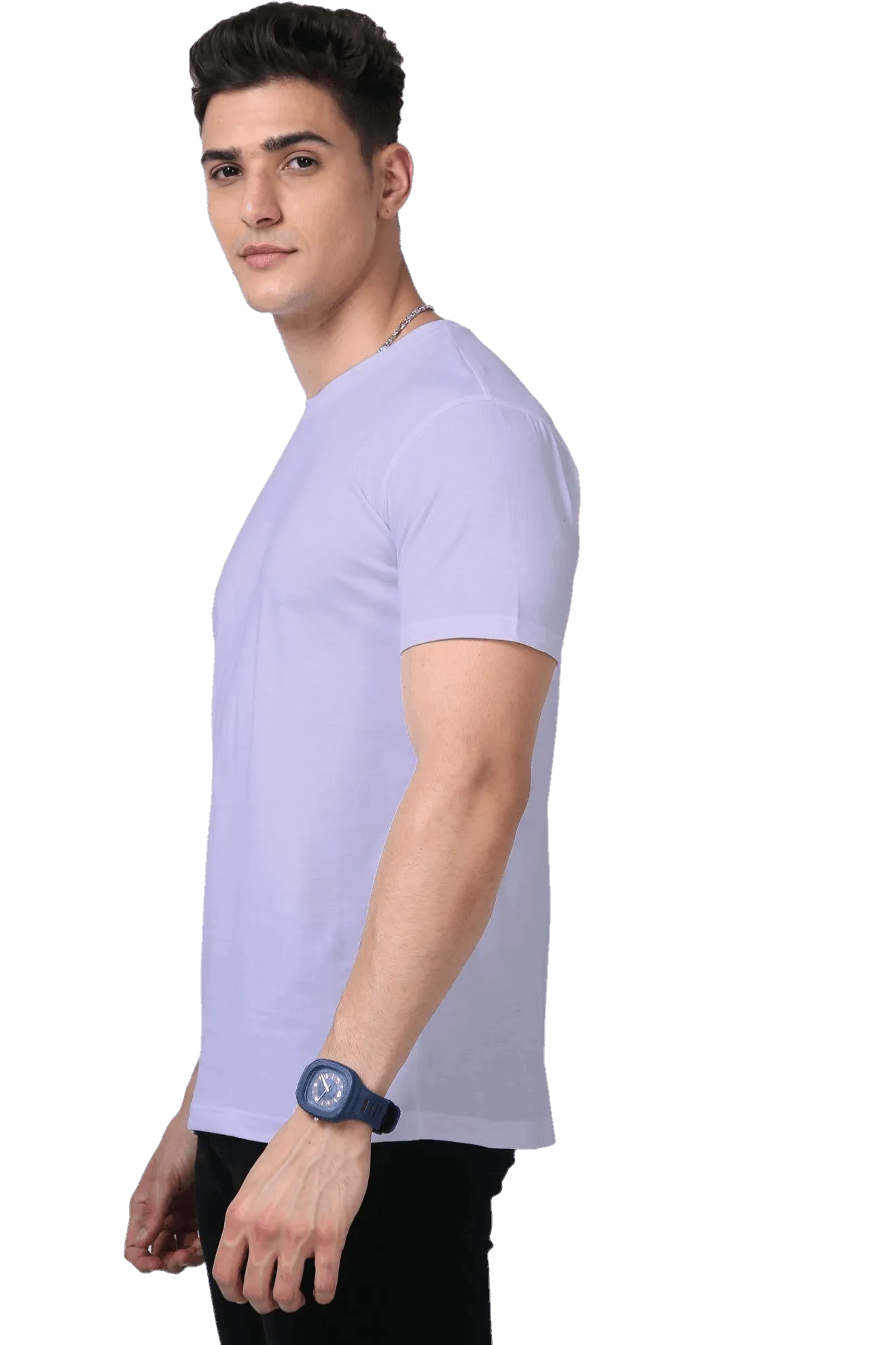 Mens Premium Blend - Half Sleeve T Shirt - Solid