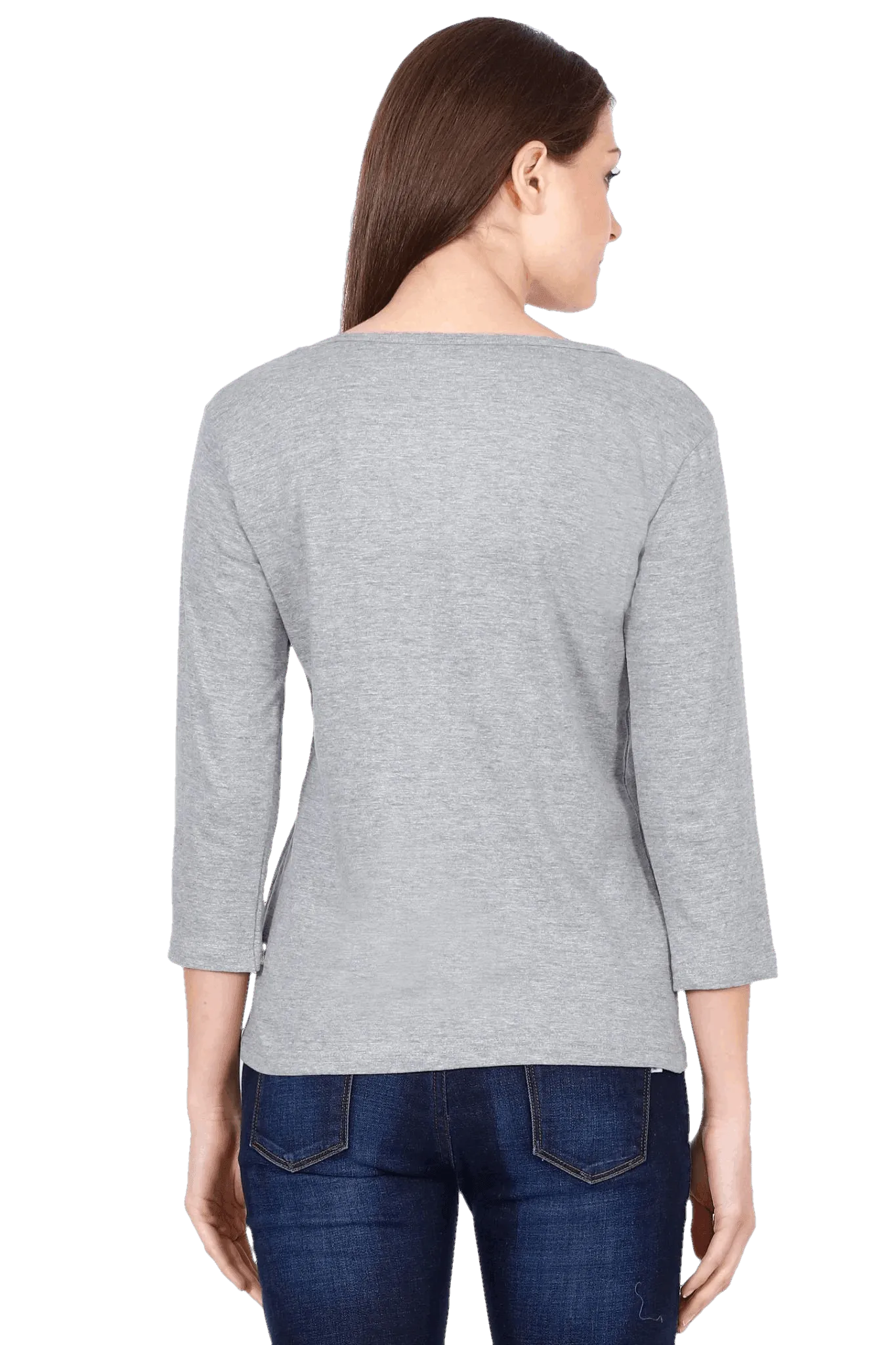 Womens Full Sleeve T Shirt - Solid