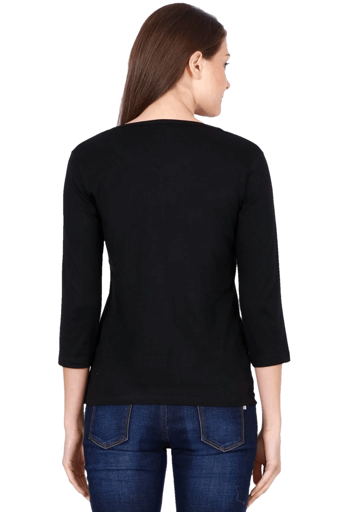 Womens Full Sleeve T Shirt - Solid