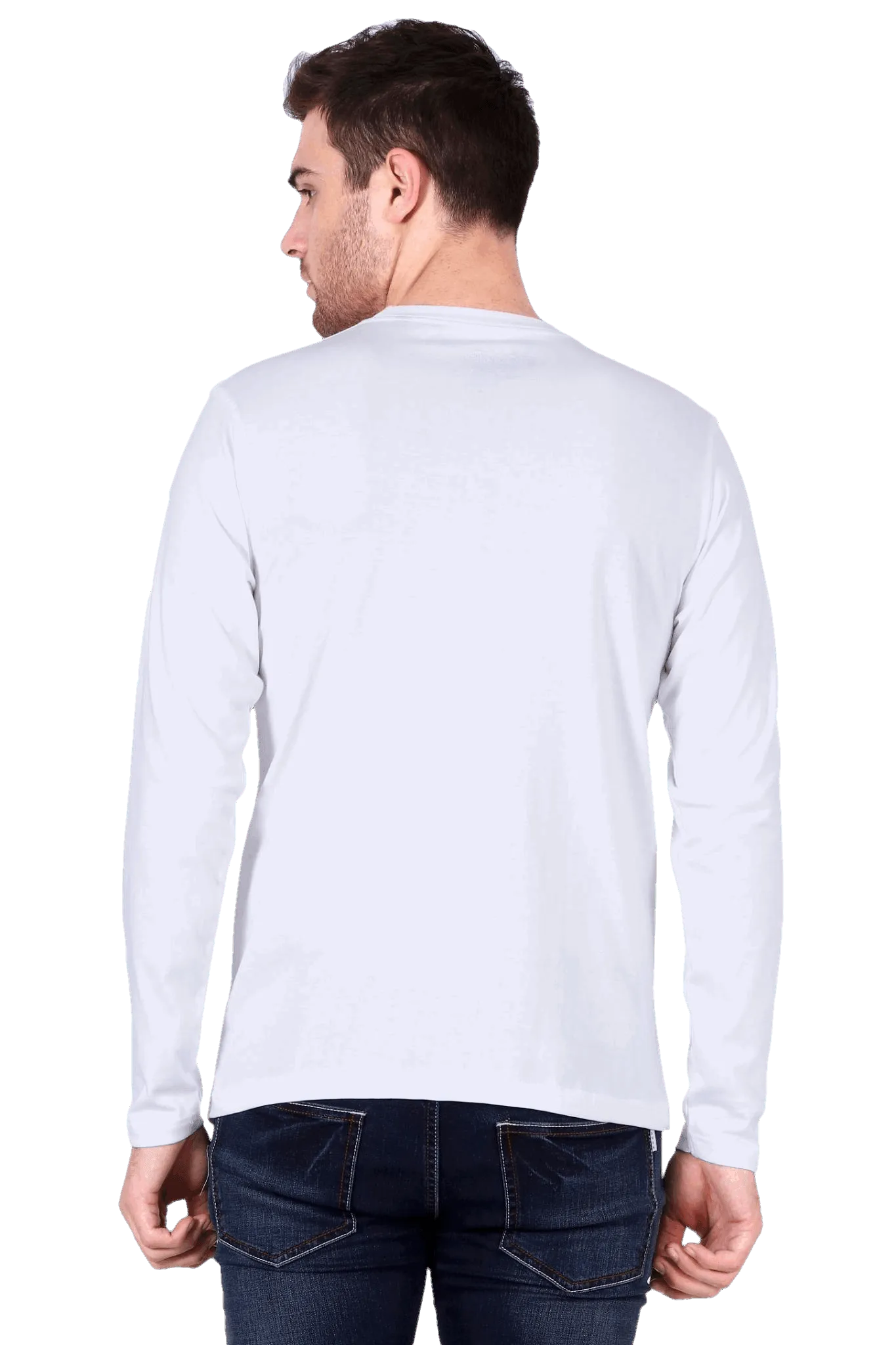 Mens Full Sleeve T Shirt - Solid