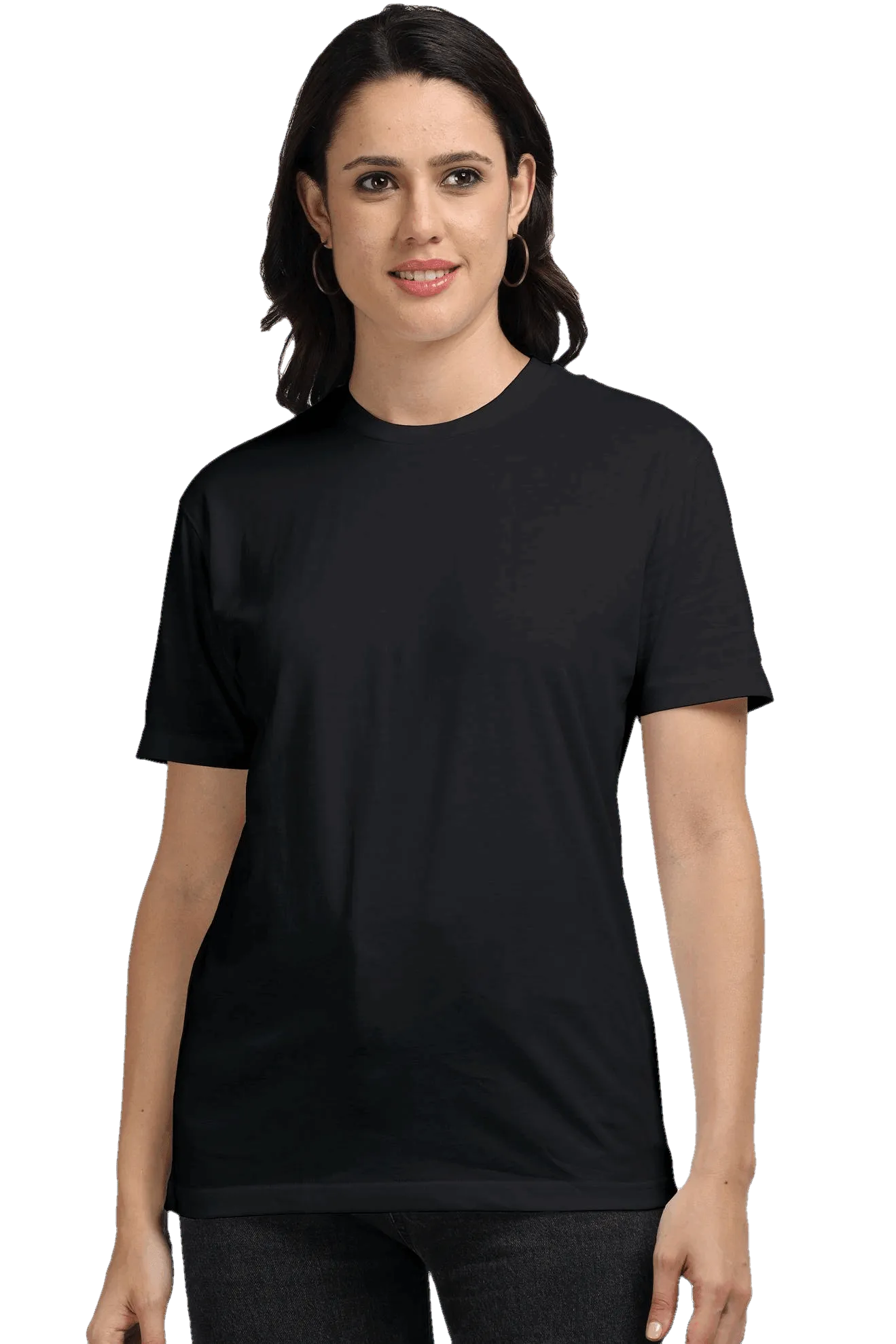 Womens Premium Blend - Half Sleeve T Shirt - Solid