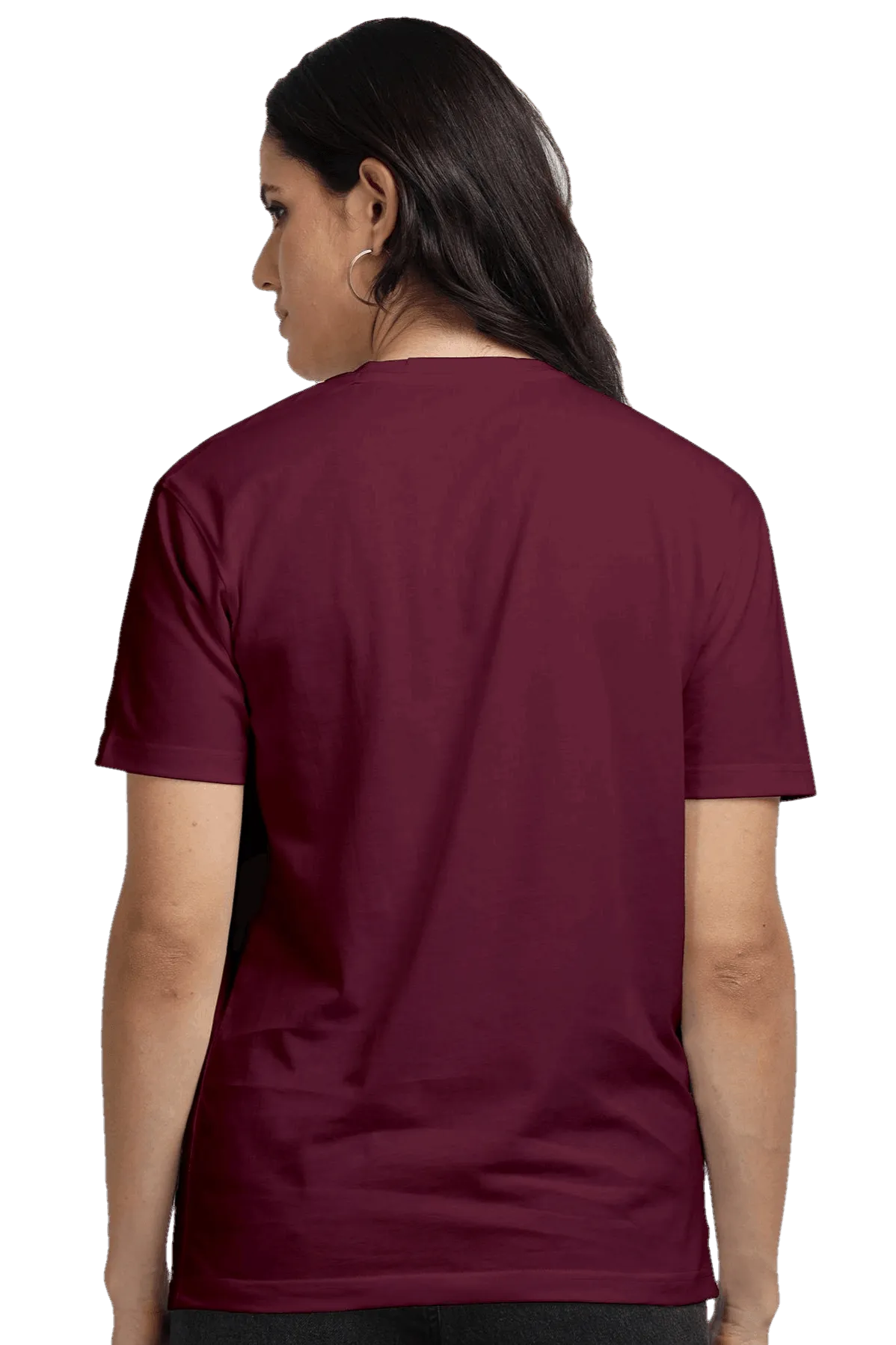 Womens Premium Blend - Half Sleeve T Shirt - Solid